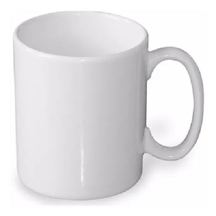 Caneca Cerâmica 325ml Premium Branca