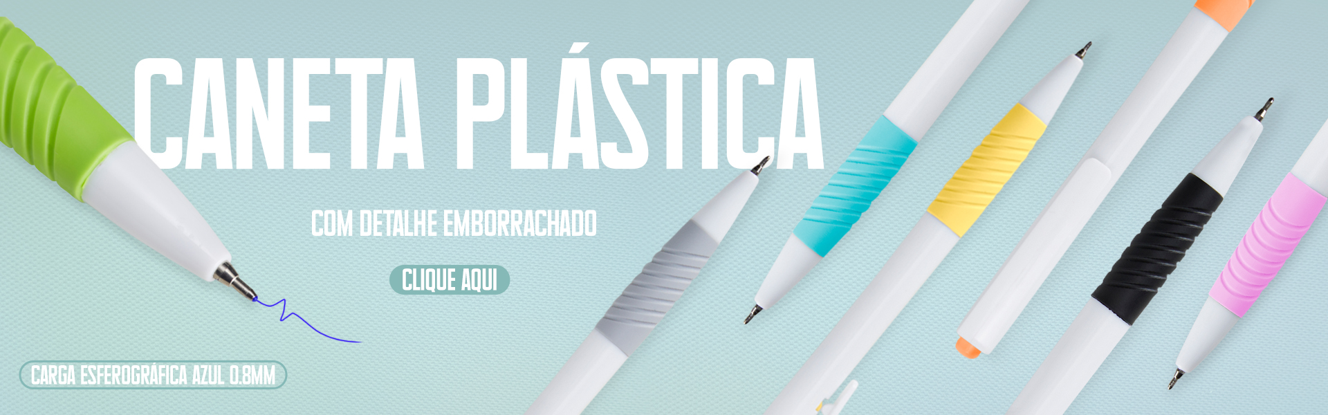 Caneta Plástica