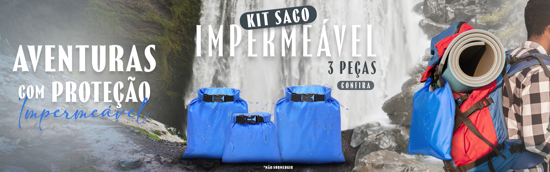 Kit Saco Impermeável
